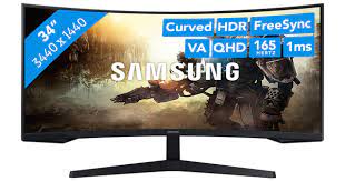 SAMSUNG (LC34G55TWWRXEN) 34" GAMER  MONITOR ! ÉRTÉKCSÖKKENT ! , LC34G55TWWRXEN