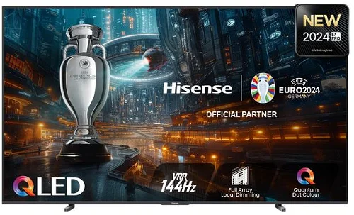 HISENSE (100E77NQ PRO) 254CM QNED  144HZ !SMART ÓRIÁS TV! AKCIÓ, Hisense 100E77NQ PRO