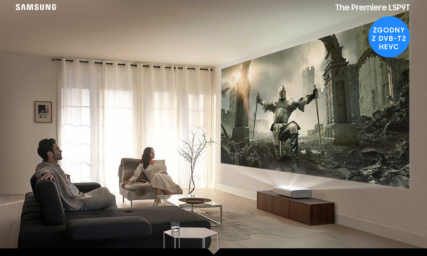 SAMSUNG (SP-LSP9TFAXXH) LÉZER TV ! ÓRÁS HIGH TECH MOZI !!AKCIÓ!  350CM !!!, SP-LSP9TFAXXH