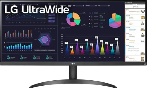 LG (34WQ500-B) WQHD 100HZ GAMER  MONITOR ! AKCIÓ!, 34WQ500-B.