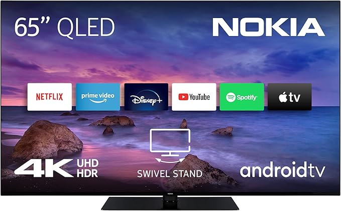 NOKIA N65GV315ISW8  165CM 4K Q-LED 100HZ  SMART PRÉMIUM ! AKCIÓ!, NOKIA 65GV315ISW8