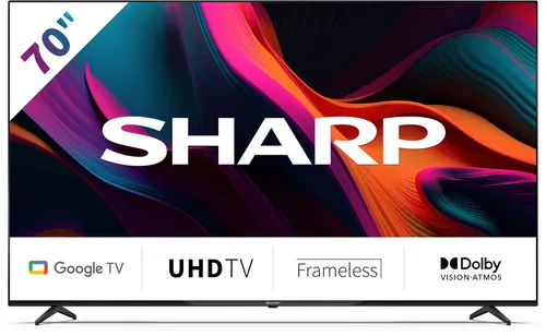 SHARP 70DN6E  178CM 4K SMART LED TV ! AKCIÓ!, SHARP 70DN6E