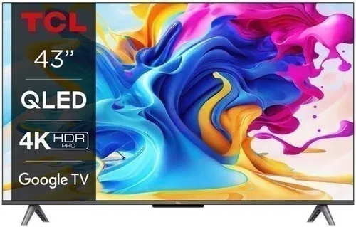 TCL 43C641   108CM 4K Q-LED SMART  LED TV ! AKCIÓ!, TCL 43C641
