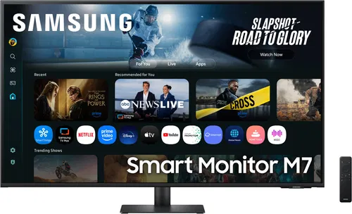 SAMSUNG (LS43FM700UUXUF) 4K GAMER  SAMART MONITOR! 2025 MODELL! AKCIÓ, LS43FM700UUXUF