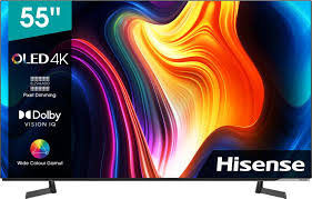 HISENSE 55A8 OLED   140CM 4K QD OLED  120HZ  SMART PRÉMIUM ! AKCIÓ ! , HISENSE 55A8 OLED