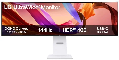 LG (49U950A-W)  144HZ DUAL QHD 5K  GAMER  MONITOR ! AKCIÓ, 49U950A-W