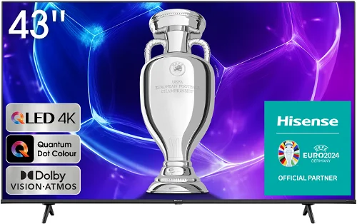 HISENSE  43E77NQ 109CM 4K QLED SMART PRÉMIUM ! LED TV ! AKCIÓ!, HISENSE  43E77NQ